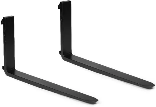 Miniatura 11 de Titan Attachments Cuchillas de la horquilla de la plataforma de 36in, horquillas de la plataforma de la clase II y accesorios