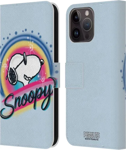 Miniatura 48 de Head Case Designs Funda de piel con licencia oficial de Peanuts Beach Surf Snoopy Boardwalk Airbrush compatible con Apple iPhone 11