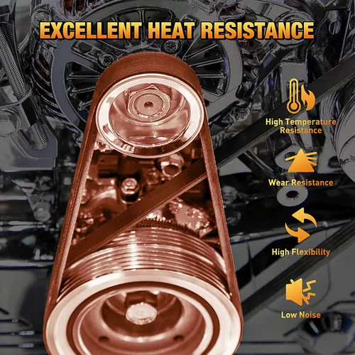 Miniatura 5 de Nilight Correa de transmisión 669-18-30 Reemplazo para motor 4 tiempos GY6 49cc 50cc 139QMB Correas de transmisión CVT premium para Axis m200 Roketa