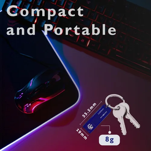 Miniatura 5 de LinkMore NR770 - Unidad flash USB 3.2 Gen2 de 500 GB, velocidad de lectura de hasta 1000 MB/s, velocidad de escritura de hasta 800 MB/s, unidad
