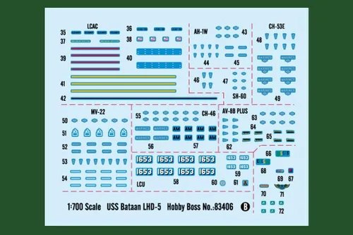 Miniatura 4 de Hobby Boss USS Bataan LHD-5 Kit