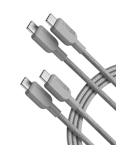 Miniatura 8 de Anker Cable USB C a USB C, Cable Cargador de Carga Rápida Tipo C (6 pies, 2 unidades) para iPhone 17/16 Series, iPad Air 4, MacBook Pro 2022 y más