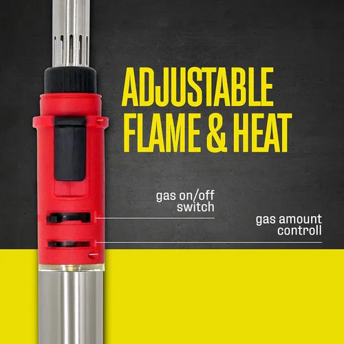 Miniatura 4 de BSG-668 - Soldador de butano de alta calidad, portátil, inalámbrico, ajustable, micro soldadura para electrónica, joyería, soldadura y soldadura Rojo