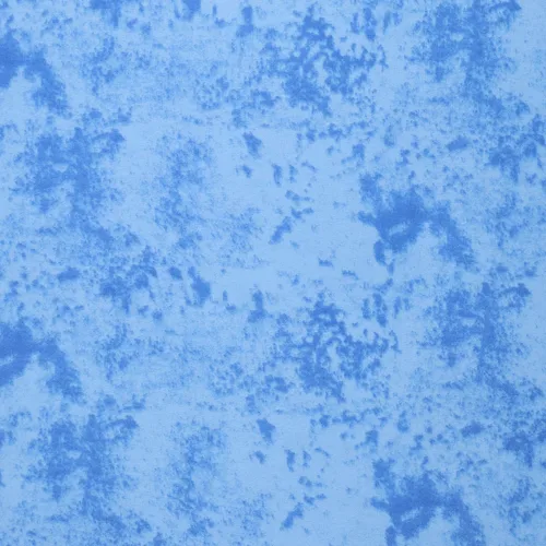 Mook Fabrics - Tela de franela Snuggy Marble Collection Lt Blue [43 pulgadas de ancho] - Doble cepillado, material 100% algodón para acolchado,