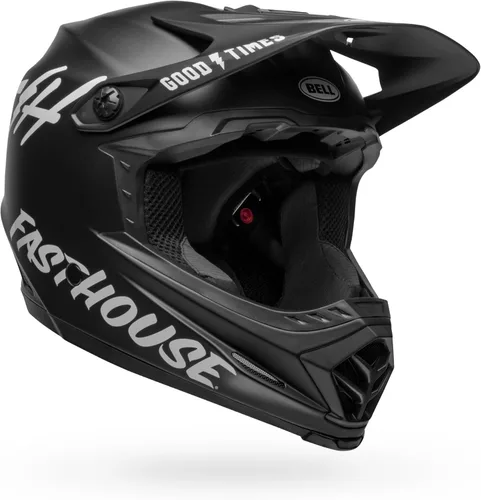 Miniatura 3 de Bell Full-9 Fusion MIPS - Casco de bicicleta para adulto Fasthouse Mate Negro/Blanco