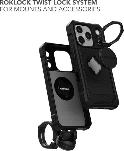 Miniatura 6 de Rokform Funda Rígida Compatible con iPhone 17 Pro, Cubierta Magnética (Negro)
