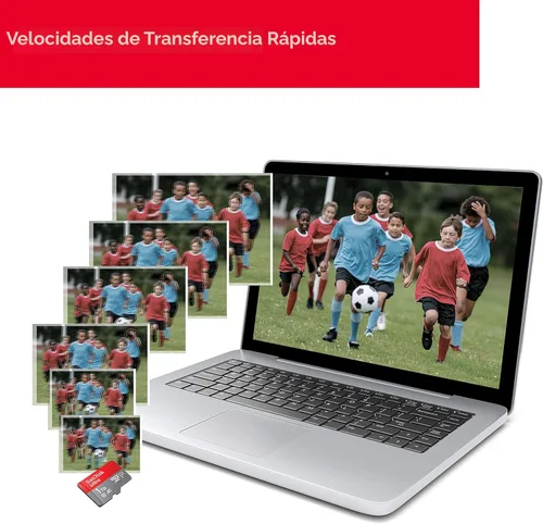 Miniatura 5 de Tarjeta de memoria SanDisk SDSQUAB-064G-GN6MT ultra microSDXC UHS-I (64 GB, dos unidades, 64 GB, con adaptador). (Nueva versión)