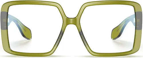 Miniatura 14 de VISOONE Gafas de bloqueo de luz azul TR90 de gran tamaño, accesorios de moda, sin receta para mujeres, Harvard café Malta