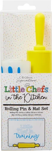 Miniatura 9 de C.R. Gibson Kids Games - Juego de actividades de cocina Little Chef para niños pequeños y preescolares, 10 unidades, anillo de tarjetas de recetas