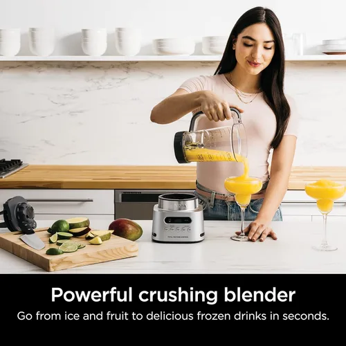 Miniatura 14 de Ninja Blender and Food Processor Combo, Foodi Power Blenders For-Kitchen and Personal Size, Smoothie Maker, 6 Functions for Spreads, Shakes and