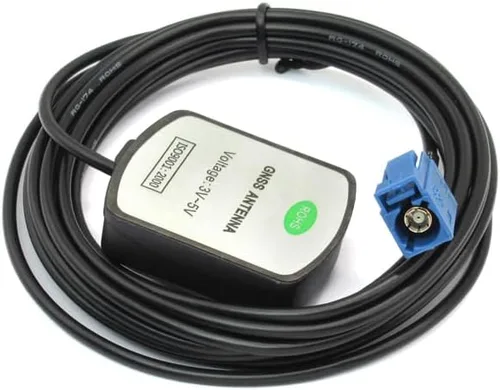 Antena de navegación GPS activa impermeable para vehículos Fakra tipo C soporte magnético azul para Audi Ford Dodge RAM GM Chevy Chevrolet GMC Jeep