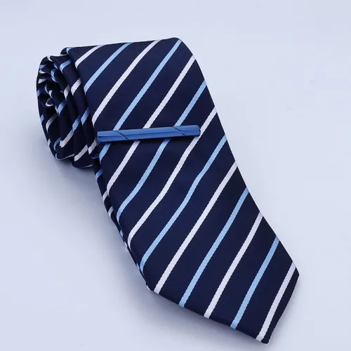 Miniatura 8 de Jstyle Juego de 12 clips de corbata para hombre, juego de clips de barra de corbata clásicos para corbatas regulares, clips de pellizco, clips