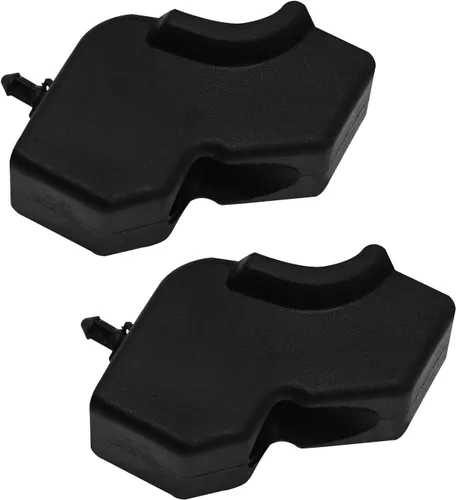 Miniatura 5 de 1 par de topes de goma negros para portón trasero izquierdo y derecho compatibles con Ford F-150 caja de 5.5/6.5 pies 2015-2020, limitador de parada