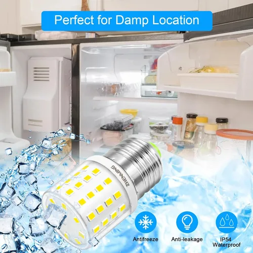 Miniatura 4 de ZHENMING Bombillas LED AC 100-265V 3.5W para refrigerador KEI D34L E26 5W Reemplazo 50W-60W 5304511738 Bombilla de nevera para Frigidaire Kenmore