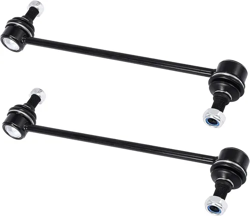 Miniatura 56 de 2 piezas eslabones de barra estabilizadora delantera compatibles con Dodge Ram 1500 4WD 06-10, Ram 1500 4WD 11-17 K80894 5170290AB 5170290AC