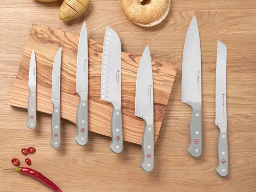 Miniatura 5 de WÜSTHOF Cuchillo Santoku Gourmet Gris 7