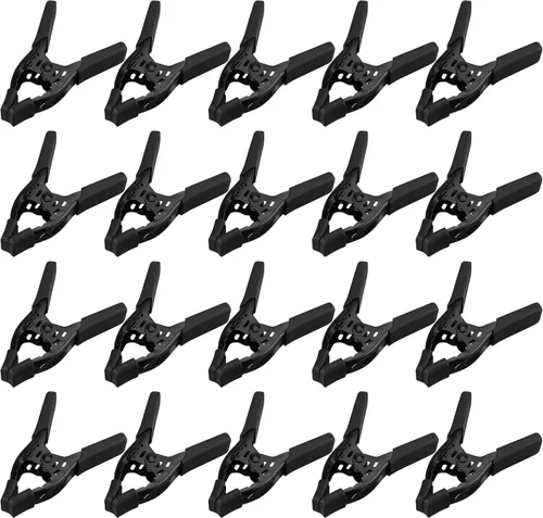 Miniatura 9 de Abrazaderas de resorte de metal resistentes de 4 piezas de 6 pulgadas: abrazaderas de metal de resorte para carpintería, apertura de mandíbula