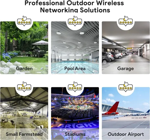 Miniatura 7 de WAVLINK Punto de acceso WiFi de malla para exteriores AX3000, nuevo modelo 2026 Amplificador de señal inalámbrico para exteriores Extensor de WiFi