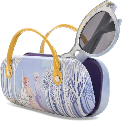 Miniatura 3 de Disney Frozen 2 gafas de sol para niñas con funda de transporte protección de gafas de sol para niños