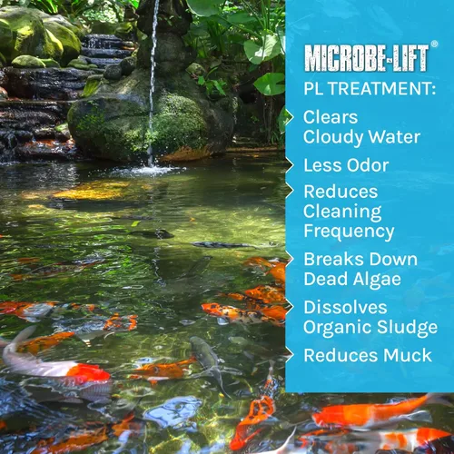 Miniatura 6 de Eco Labs 971047 10PLG4. Microbe Lift, líquido que reduce bacterias y crea un ambiente agradable para los peces. Un galón.