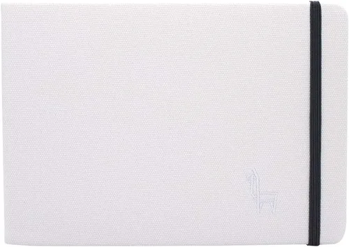 ETCHR Cuaderno de bocetos de medios mixtos para dibujar y pintar | A5 5.8x8.3 pulgadas Prensado en frío Texturizado 100 por ciento de algodón Papel