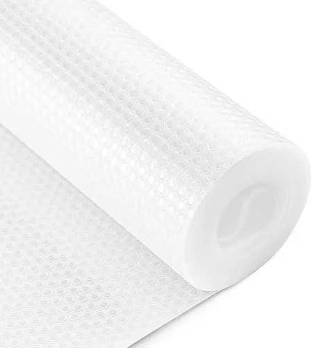 Miniatura 8 de Revestimientos negros para estantes de armarios de cocina, alfombrilla para cajones no adhesiva, revestimientos para refrigerador, manteles