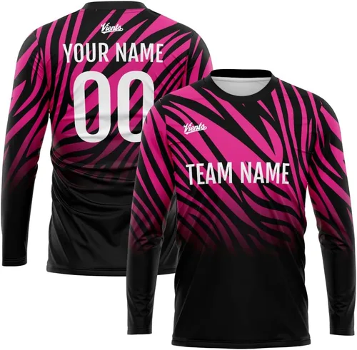 Camiseta personalizada de manga larga para baloncesto y fútbol para adultos y niños