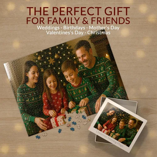 Miniatura 2 de MyPuzzle Rompecabezas de Foto Personalizado - Rompecabezas Personalizado Hecho de Tu Propia Imagen, Regalo Ideal para Cumpleaños, Día de la Madre