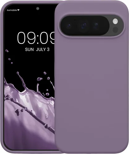 Miniatura 185 de kwmobile Funda Compatible con Google Pixel 6 Pro - Funda de teléfono de silicona TPU con acabado suave - Azul Arrecife