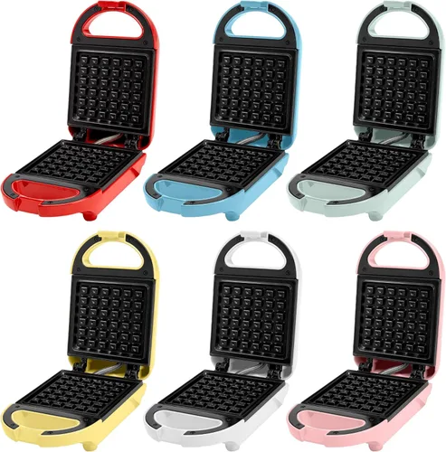 Miniatura 7 de Tasty Mini - Gofrera antiadherente, perfecta para gofres individuales, hash browns, brownies y más, resultados rápidos, fácil de limpiar, 600W