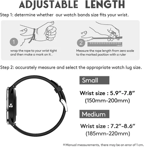 Miniatura 4 de Compatible con la Correa de Reloj Garmin, Correa Deportiva de Nylon Super Resistente con Diseño de Bucle Tejido, Banda de Reemplazo Dura