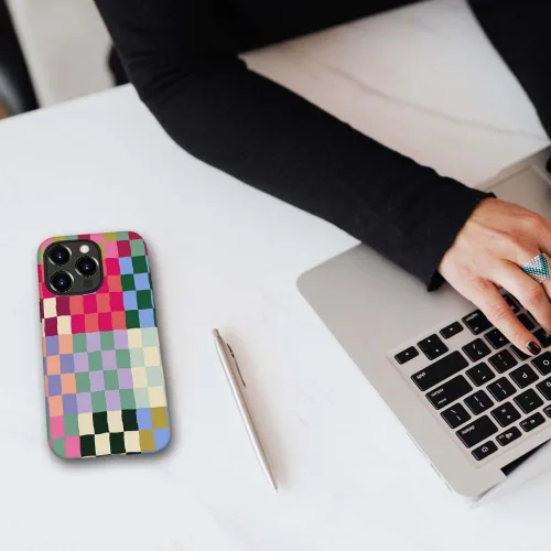 Miniatura 7 de SEized Funda compatible con iPhone 13 Pro Max, funda de teléfono con patrón de vaca blanca y negra para niñas, mujeres, niños y hombres, funda
