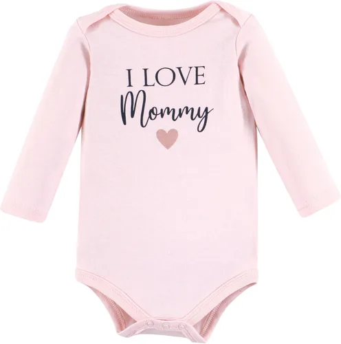 Miniatura 3 de Hudson Baby Body unisex de algodón de manga larga, para bebé