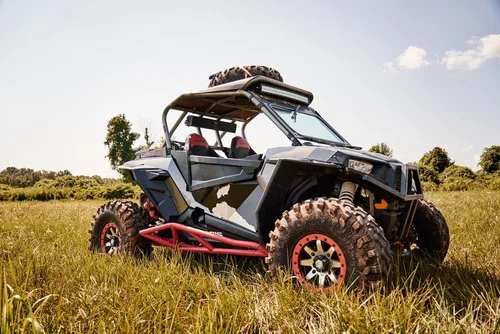 Miniatura 3 de BELVA BASB26v2 - Barra de sonido Bluetooth amplificada resistente a la intemperie de 26" y 500W para UTV/ATV/SxS/carrito de golf, 6 altavoces