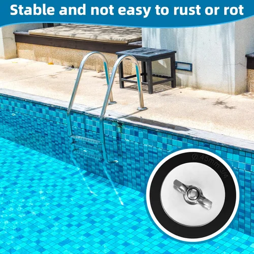 Miniatura 4 de Honoson 2 piezas tapones de winterización para piscina de 1 a 1.25 pulgadas, tapones para tubería de PVC/acero, tapones de goma para agujeros