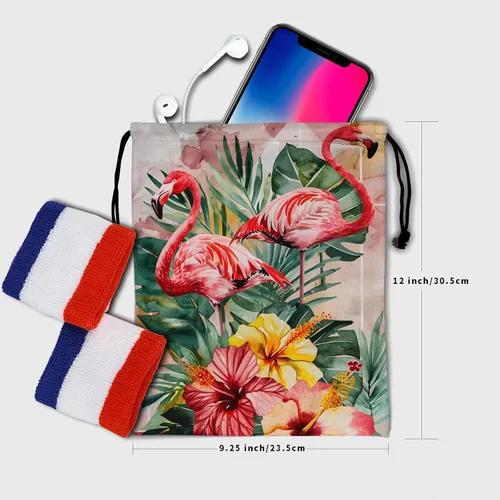 Miniatura 146 de Bolsa de agarre de gimnasia de piel de animal, bolsa de gimnasia con cordón ajustable, bolsa de cuerda para fauna silvestre, Mariposas Galaxy