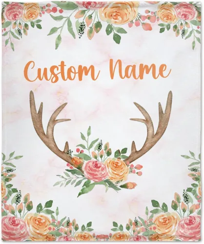 Miniatura 9 de Manta personalizada con nombre, suave, acogedora y ligera, con nombre para sofá o cama, regalo personalizado, unisex, tamaño XS, 40 x 30 pulgadas