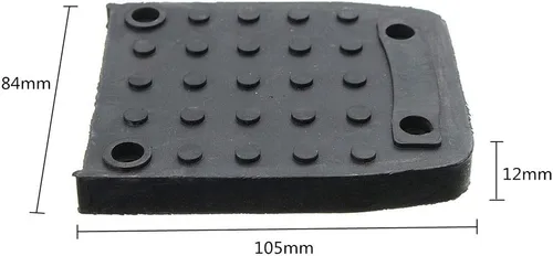 Miniatura 7 de Tookie Almohadillas antideslizantes para paneles de yeso, 4 alfombrillas de trípode de construcción con tornillo, kit de repuesto para almohadillas