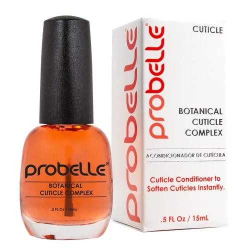 Probelle Aceite botánico para cutículas de Kukui, acondiciona y suaviza las cutículas para un crecimiento saludable de las uñas y cutículas, 0.5