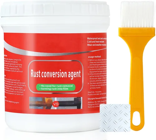TPTAL Pintura Metálica a Base de Agua, Convertidor de Eliminación de Óxido Pintura Metálica, Convertidor de Eliminación de Óxido para Metal, Pintura