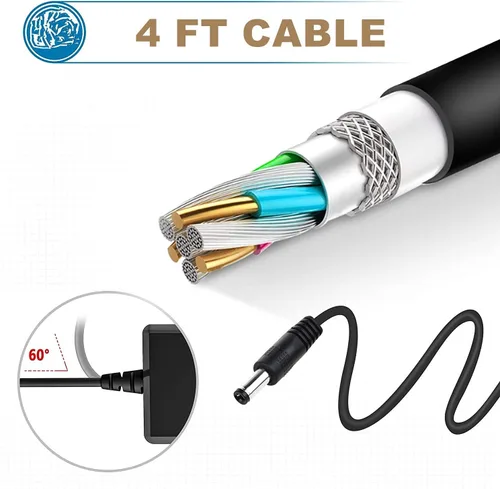 Miniatura 4 de Adaptador de corriente alterna de repuesto para la primera alerta DWC-400 digital inalámbrico a prueba de clima