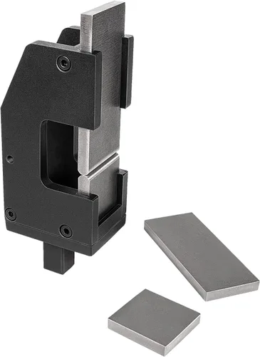 5 herramientas de guillotina Blacksmith G2, herramienta de llenado de barra de herrero con troqueles planos para hombros redondos o cuadrados,
