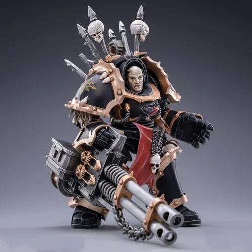 Miniatura 2 de Pipigirl JoyToy × Warhammer Genuine License 1/18 Figuras de acción de soldado, kits de modelos de guerrero extremo militar militar de 4 pulgadas