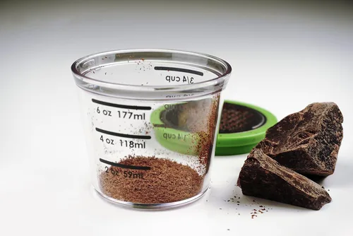 Miniatura 8 de RSVP International Kitchen Collection - Rallador multifunción hermético, a prueba de fugas, apto para lavavajillas, capacidad de 6 onzas