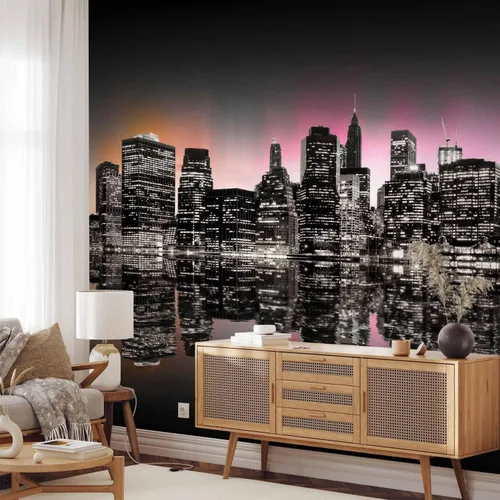Miniatura 2 de artgeist Mural de pared Nueva York, 77 x 61 pulgadas, adhesivo autoadhesivo para pared, diseño de foto extraíble, decoración del hogar, paisaje