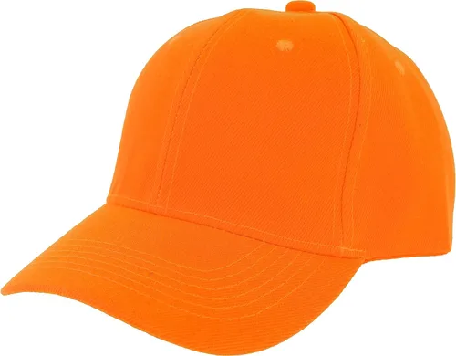 Miniatura 97 de Gorras de béisbol con correa trasera ajustable, lisas, negras, 12