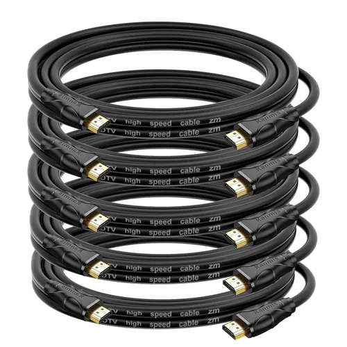 Miniatura 13 de Cable HDMI 4K de 20 pies, cables HDMI 2.0 de alta velocidad y 4K a 60Hz 2K 1080P, conectores chapados en oro de ultra alta velocidad, cable hdmi