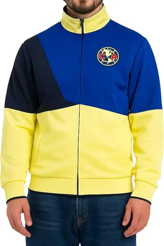 Miniatura 8 de Icon Sports Chaqueta deportiva de fútbol con licencia oficial de Club America, unisex para adultos