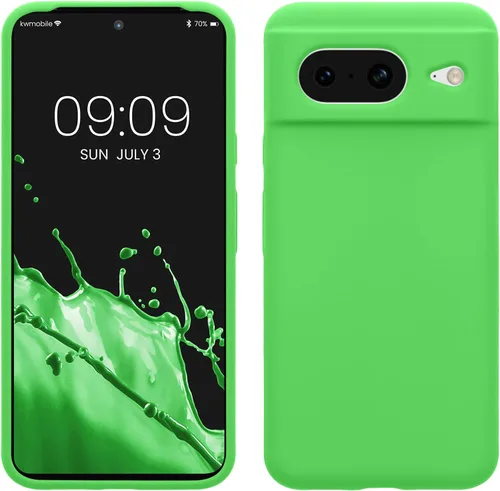 Miniatura 38 de kwmobile Funda compatible con Google Pixel 7 - Funda de silicona TPU con acabado suave - Piedra antigua