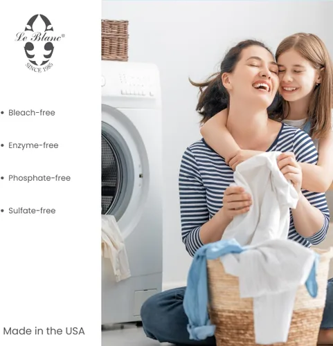 Miniatura 5 de Le Blanc® White Flowers Linen Wash® - Limpiador de ropa de lujo para ropa de cama y mesa, 64 onzas (paquete de 1)